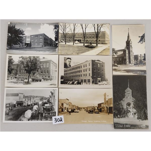 South Dakota Real Photo Postcards 65+