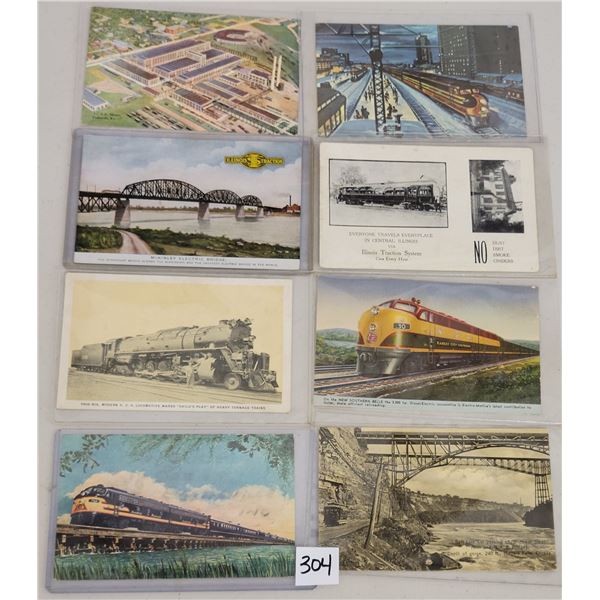 Transportation - Train Railroad Line Postcards 37