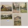 Image 2 : Glacier National Park 1909 Kiser "See America First" Postcards 13