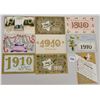 Image 3 : 1910 Year date Greeting Postcards 25