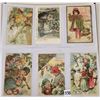 Image 3 : Christmas Children Holiday Greeting Album Approx. 185 Postcards