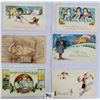 Image 4 : Christmas Children Greeting Holiday Album Approx. 150 Postcards
