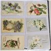 Image 3 : Flowers on Greeting Postcard Album Approx. 120