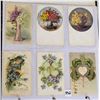Image 6 : Flowers on Greeting Postcard Album Approx. 120