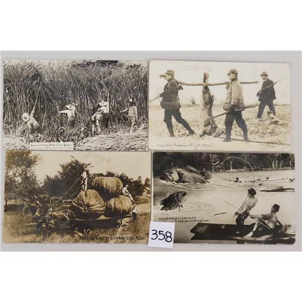 Real Photo Exaggeration Postcards 4