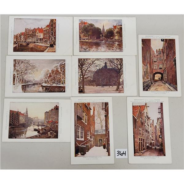 Views in Old Holland Bensdorp's Royal Dutch Cocoa Advertising Postcards 8