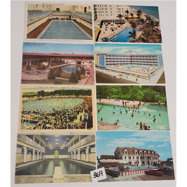 Swimming Pool Postcards 70+
