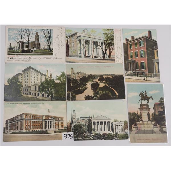 Richmond, Virginia Postcards 80+