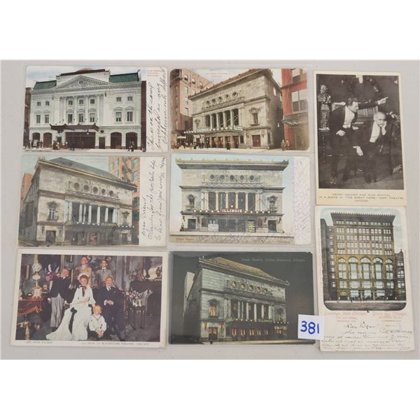 Chicago, Illinois Theater Postcards 14