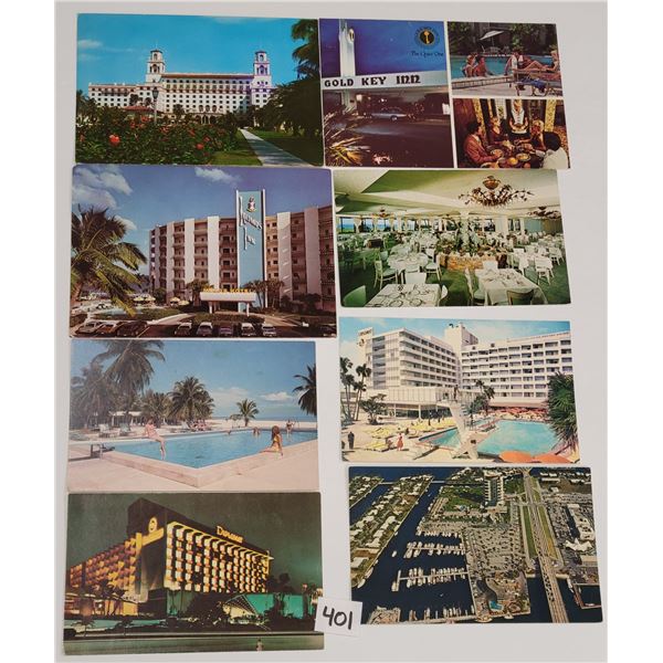 Florida - Hotels & Motels Approx. 395 Postcards