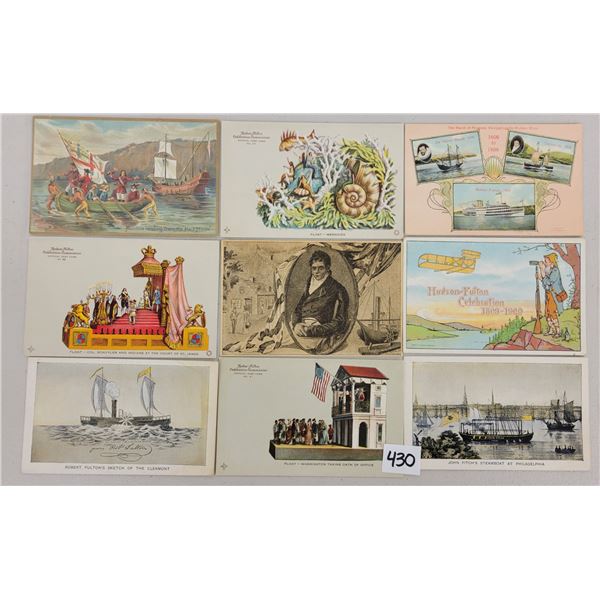 1909 Hudson-Fulton Celebration Postcards 40+
