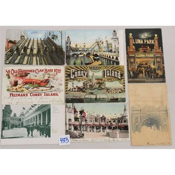 Coney Island, New York Amusement Park Postcards 30