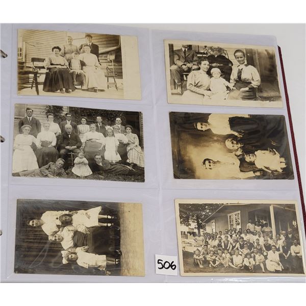 Misc. Real Photo Album Approx. 180 Postcards