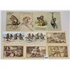 Image 1 : Group of 16 Greeting Postcards of Monkeys