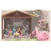Image 4 : 4 Tinted Photo Christmas Child & Nativity Scene Postcards