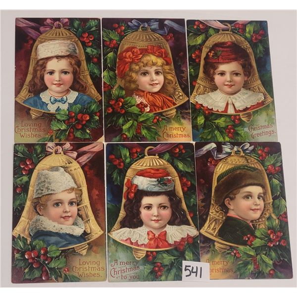 30 Christmas Children Holiday Greeting Postcards