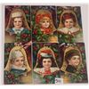 Image 1 : 30 Christmas Children Holiday Greeting Postcards