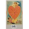 Image 1 : Novelty - Mechanical Clapsaddle Valentine's Day Holiday Greeting PC