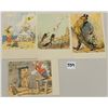 Image 1 : 4 Russian Fairy Tale Vintage Greeting Postcards