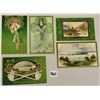 Image 1 : 5 Winsch St. Patrick's Day Holiday Greeting Postcards