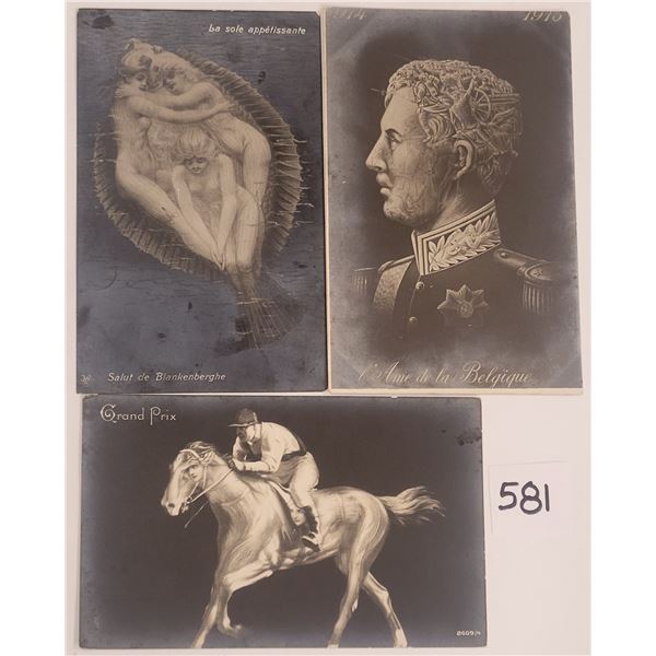 7 Metamorphic Face Photo Novelty Postcards