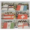 Image 1 : 10 International Flag Multiple Baby Greeting Postcards