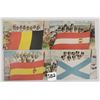 Image 2 : 10 International Flag Multiple Baby Greeting Postcards