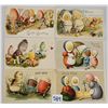 Image 1 : 12 Fantasy Egg Head Easter Holiday Greeting Postcards