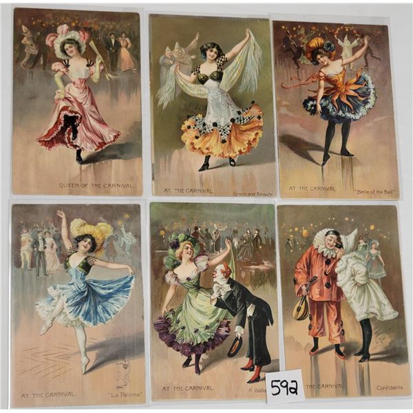 Tuck Carnival Series No. 117 10 Postcards