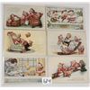 Image 2 : 12 Whitney Christmas Santa Claus Nimble Nick Holiday Postcards