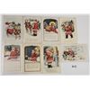Image 1 : 8 Whitney Santa Claus Christmas Holiday Greeting Postcards