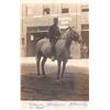 Image 1 : Real Photo Fireman On Horse Back in Front of Station Wheeling, West Virginia PC