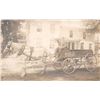 Image 1 : Real Photo Perry's Baggage Horse Drawn Wagon Postcard