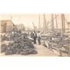 Image 1 : Real Photo Loading Sponges at Docks Tarpon Springs, Florida Postcard