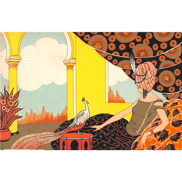 Pair of Red Star Line Ocean Liner Poster Art Postcards