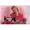 Image 1 : Group of 5 Tinted Photo Woman Sewing Postcards