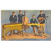 Image 1 : The Harlin Bros. Multi-Kord World's Greatest Hawaiian Guitar, Indianapolis, Indiana Postcard