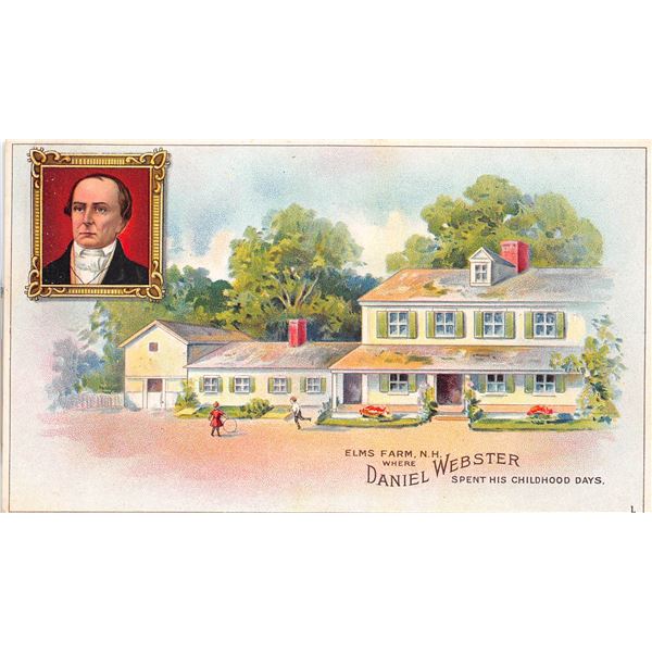 9 Webster Cigar Advertising Postcards