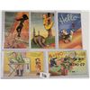 Image 1 : 10 Curteich Linen Comic Postcards