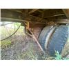 Image 4 : Approx. 50 ft Fruehauf tandem axle trailer, deck poor, 10.00x20 rubber