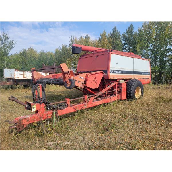 1986 Versatile 2000 T/A VII series combine, 1000 PTO, extensive modifications, last used 2023