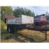 Image 3 : Approx. 14 ft Dump trailer, hyd. Hoist, running order, 9.00x20 rubber