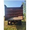 Image 4 : Approx. 14 ft Dump trailer, hyd. Hoist, running order, 9.00x20 rubber