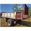 Image 7 : Approx. 14 ft Dump trailer, hyd. Hoist, running order, 9.00x20 rubber