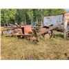 Image 3 : Antique gravel crusher frame & misc. scrap steel