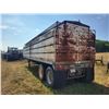 Image 7 : Approx. 1979 Doepker, 32 ft lead grain trailer c/w steel lids, 11x22.5 rubber SN. GR22079