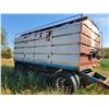 Image 4 : Approx. 1979 Doepker, 16 ft grain pup trailer c/w steel lids, 11x22.5 rubber, SN. PT23679