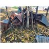 Image 4 : Qty of trough augers, approx. 10 ft sections c/w heavy steel skid