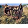 Image 1 : Weldco Beales log grapple converted to a refuse fork, approx. 8 ft, sold as is