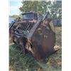 Image 5 : Weldco Beales log grapple converted to a refuse fork, approx. 8 ft, sold as is